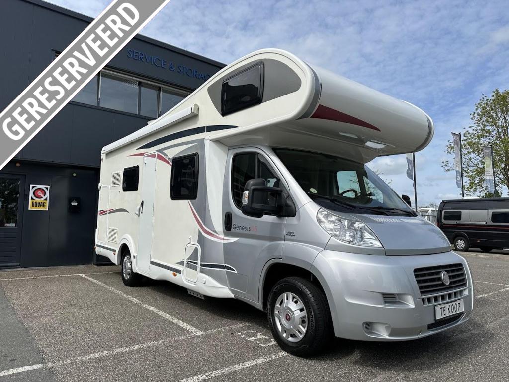 Challenger Genesis 65, Caravans en Kamperen, Campers, Standaard zit, Alkoof, Bedrijf, Tot en met 6