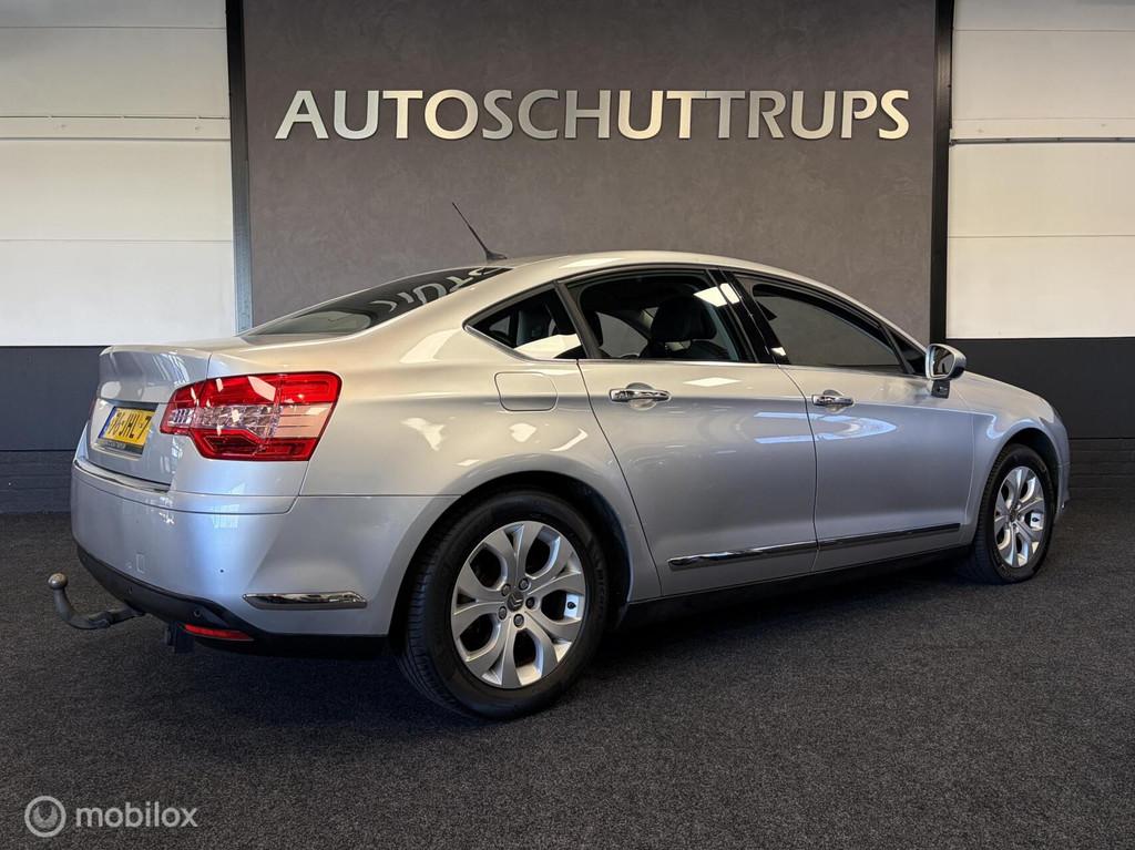Citroen C5 2.0 16V Exclusive AUTOMAAT / CLIMA / CRUISE / TR., Auto's, Citroën, Gebruikt, Zwart, 4 cilinders, Leder en Stof