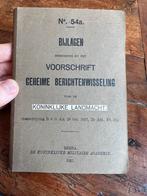 Nederlands mobilisatie voorschrift morse radio 11 RI gebruik, Verzamelen, Militaria | Tweede Wereldoorlog, Ophalen of Verzenden