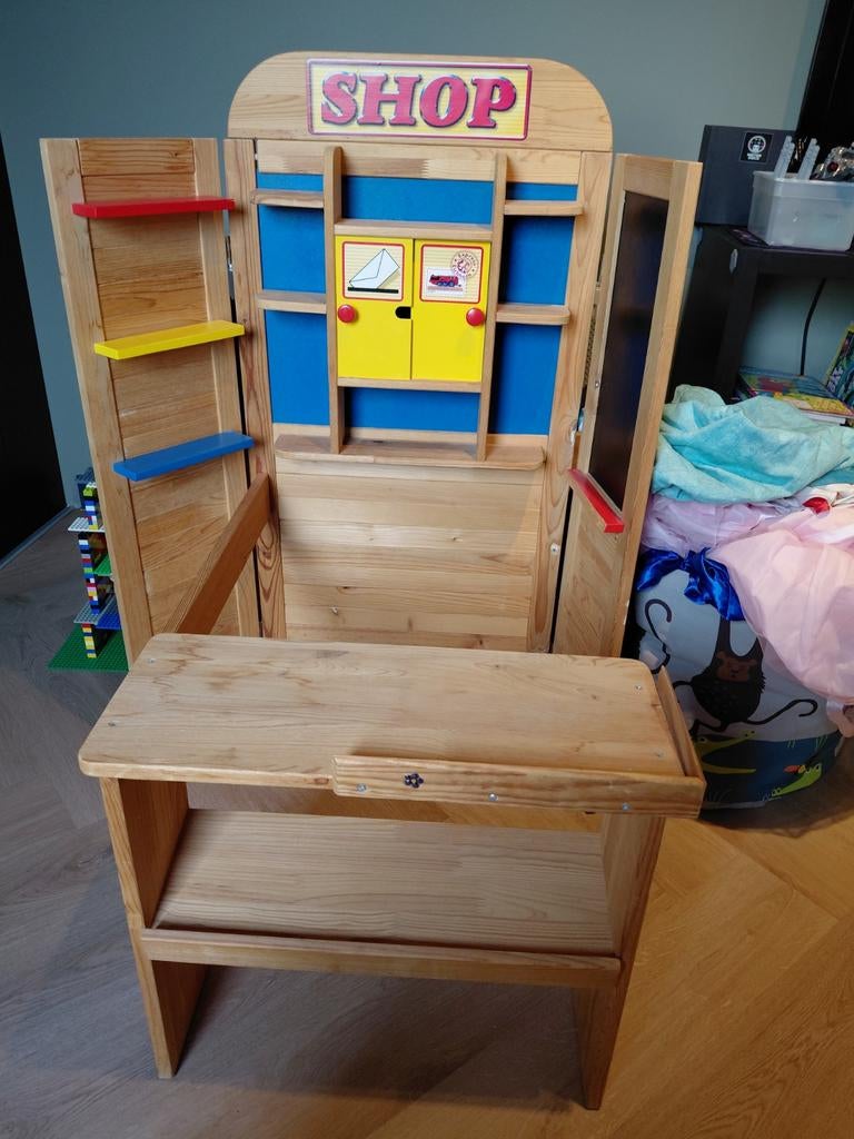 Houten speelgoedwinkeltje, Kinderen en Baby's, Ophalen