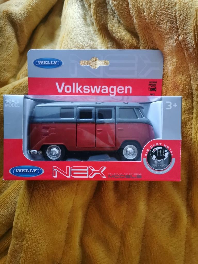 Gesigneerd VW busje miniatuur, Ophalen of Verzenden, Nieuw, Bus of Vrachtwagen
