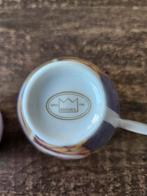 3 Duitse porseleinen kop en schotels met engeltjes, Ophalen of Verzenden