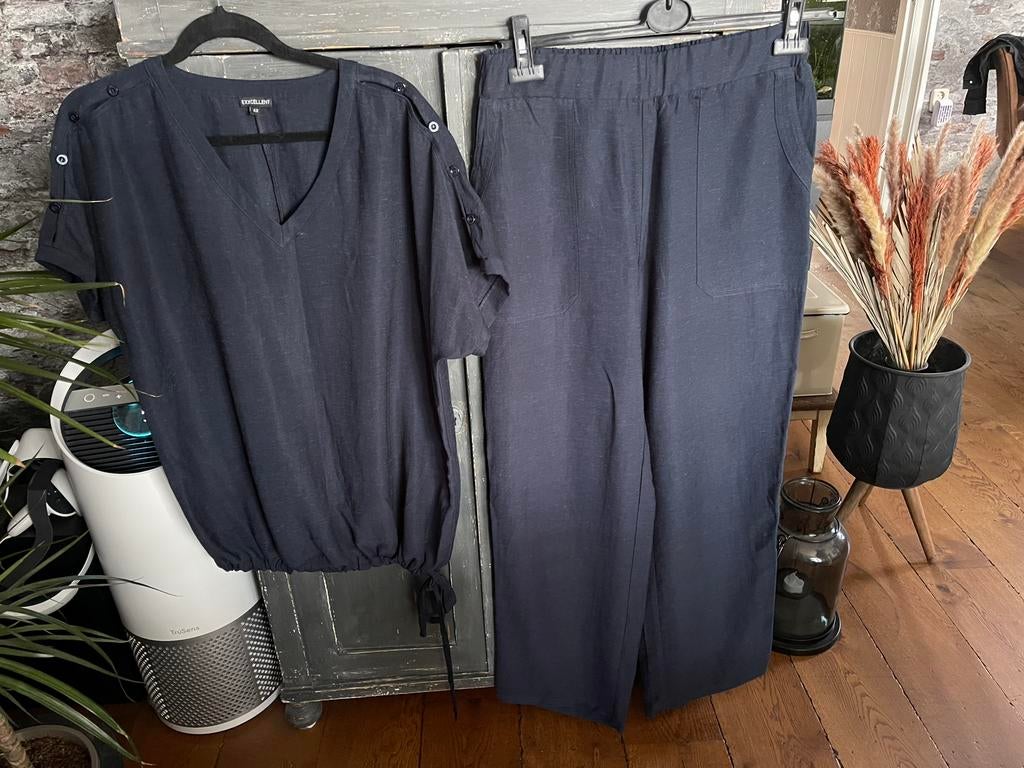 Exxent pak, 2 delig maat 42, Kleding | Dames, Jasjes, Kostuums en Pakken, Ophalen of Verzenden, Zo goed als nieuw, Maat 42/44 (L)