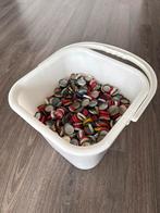 Tien liter / honderden mooie bierdopjes, Ophalen of Verzenden, Gebruikt