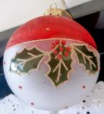 Oude glazen kerstbal, Antiek en Kunst, Ophalen of Verzenden