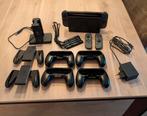 Nintendo Switch voor 4 spelers / Oplaadstation / Zwart, Ophalen of Verzenden, Zo goed als nieuw, Met 3 controllers of meer, Switch Original