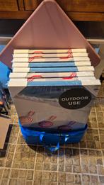 8x Canvas schilderij strand outdoor 50x75cm, Huis en Inrichting, Ophalen, Schilderij, 75 cm of meer