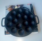Poffertjespan/plaat gietijzer, Ophalen, Zo goed als nieuw, Koekenpan of Braadpan, Gietijzer