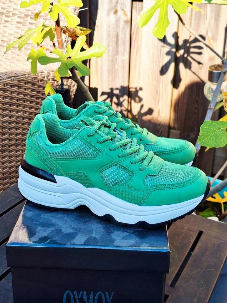 NIEUW! 💚MEIDEN - DAMES 🧡SNEAKER 38 👟👟 GROEN  oxmox, Kleding | Dames, Schoenen, Nieuw, Sneakers of Gympen, Groen, Ophalen of Verzenden