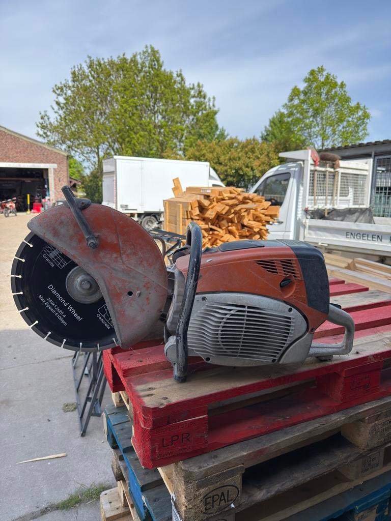 Stihl TS700 bandenzaag incl nieuw diamant blad, Ophalen, 1000 watt of meer, Overige typen