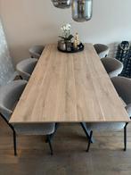 Lamulux Eettafel & Salontafel Set - Lichte Kleur, Ophalen, Overige materialen, 100 tot 150 cm, Zo goed als nieuw