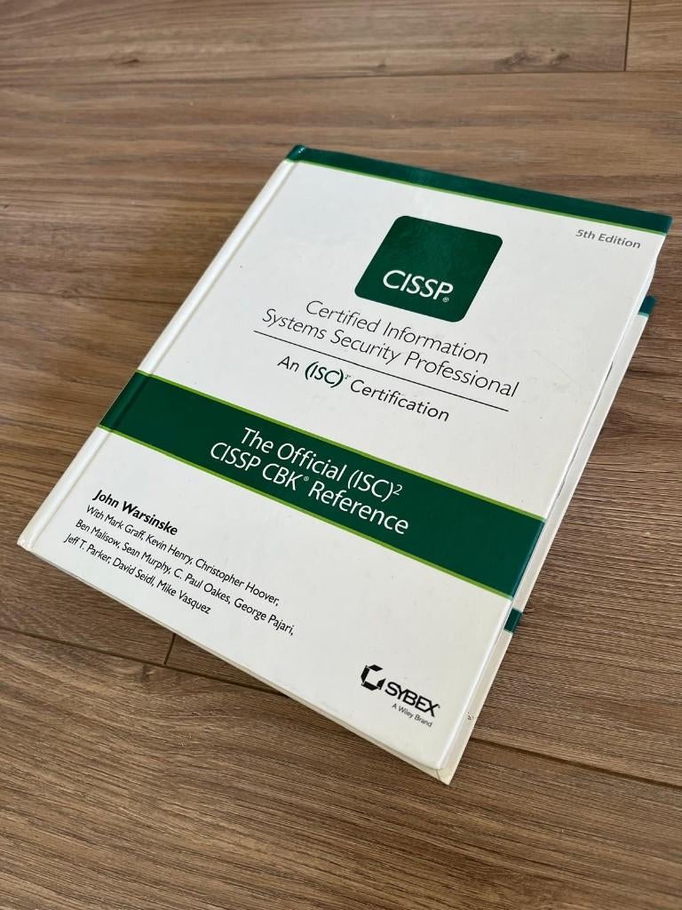 The Official (ISC)2 Guide to the CISSP CBK Reference, Ophalen of Verzenden, Beta, Zo goed als nieuw, WO