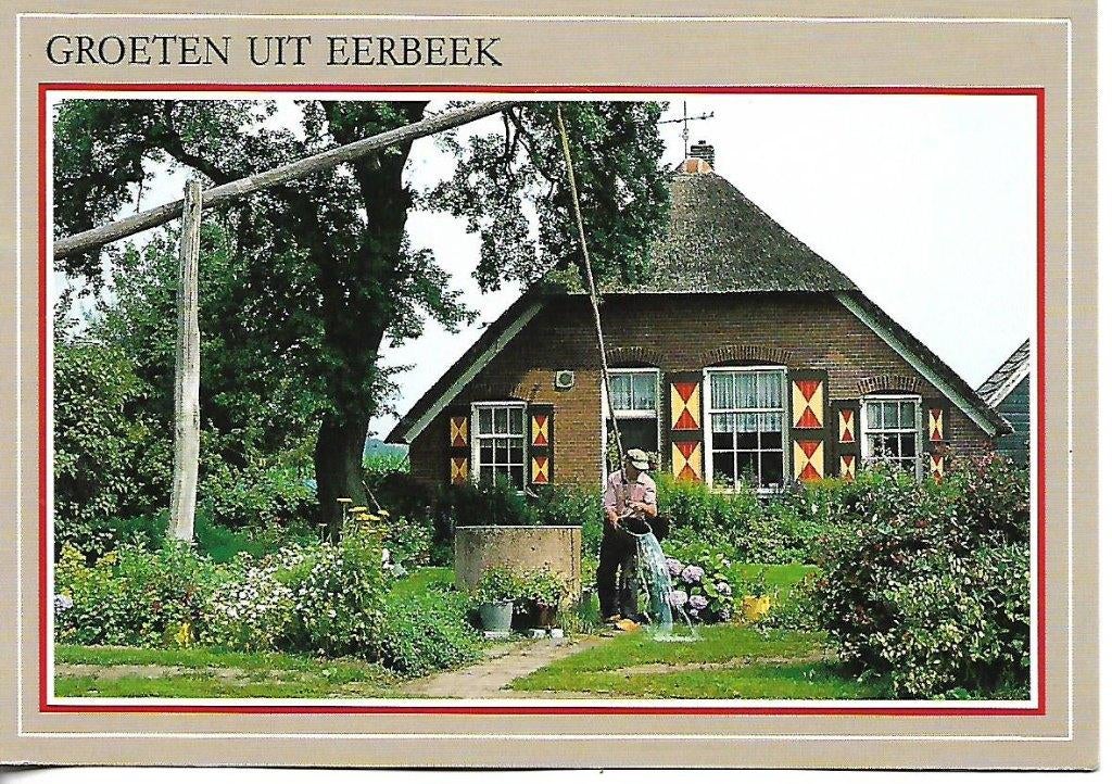 Eerbeek- -Boerderij met waterput., Verzenden, 1980 tot heden, Gelopen, Gelderland