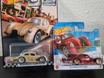 Hot Wheels 2x Volkswagen Kafer kever Racer HotWheels, Verzenden, Nieuw, Auto