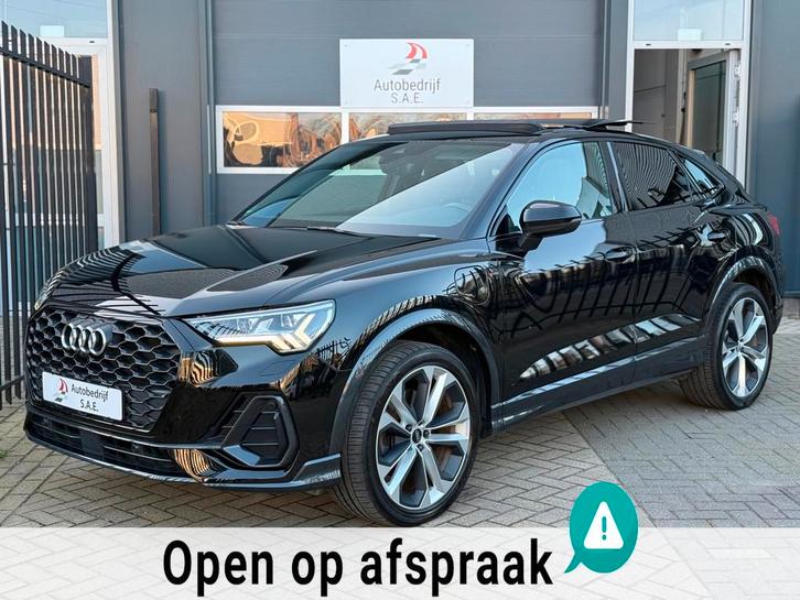 Audi Q3 Sportback 45 TFSI e S-Line MATRIX PANO SFEER TREKHAA, Auto's, Audi, Bedrijf, Te koop, Q3, 360° camera, ABS, Airbags, Airconditioning
