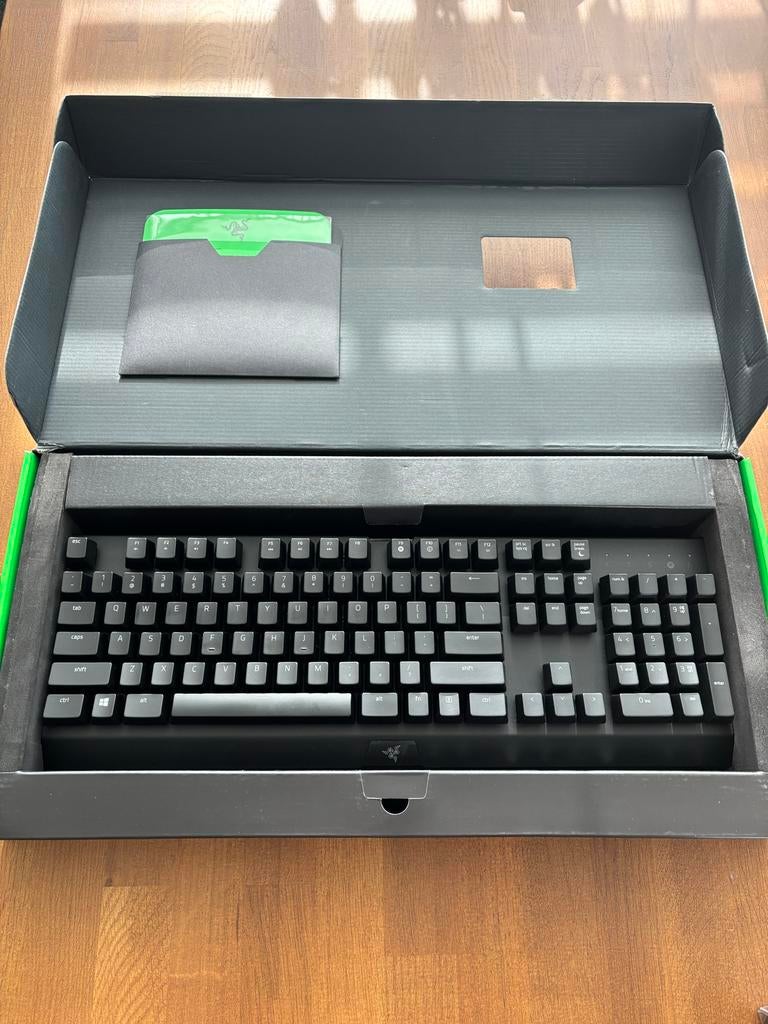 Razer BlackWidow X Chroma (US) - Mechanisch RGB Toetsenbord, Computers en Software, Gaming toetsenbord, Ophalen of Verzenden, Zo goed als nieuw