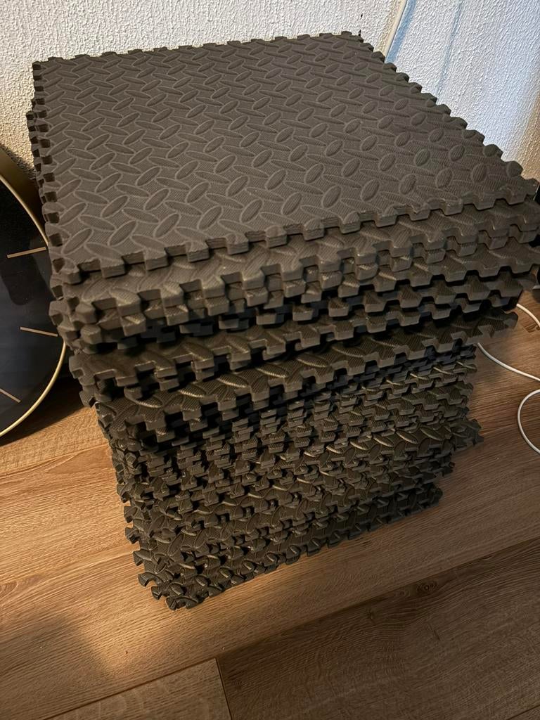 Puzzelmatten / beschermingsmat voor bijv fitness ruimte, Ophalen, Zo goed als nieuw, Rechthoekig