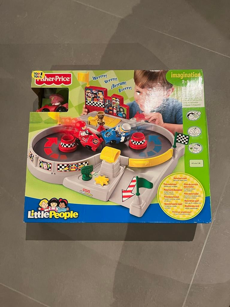 Fisher-Price Little People Racebaan - Nieuw in doos, Overige merken, Racebaan, Nieuw, Ophalen of Verzenden