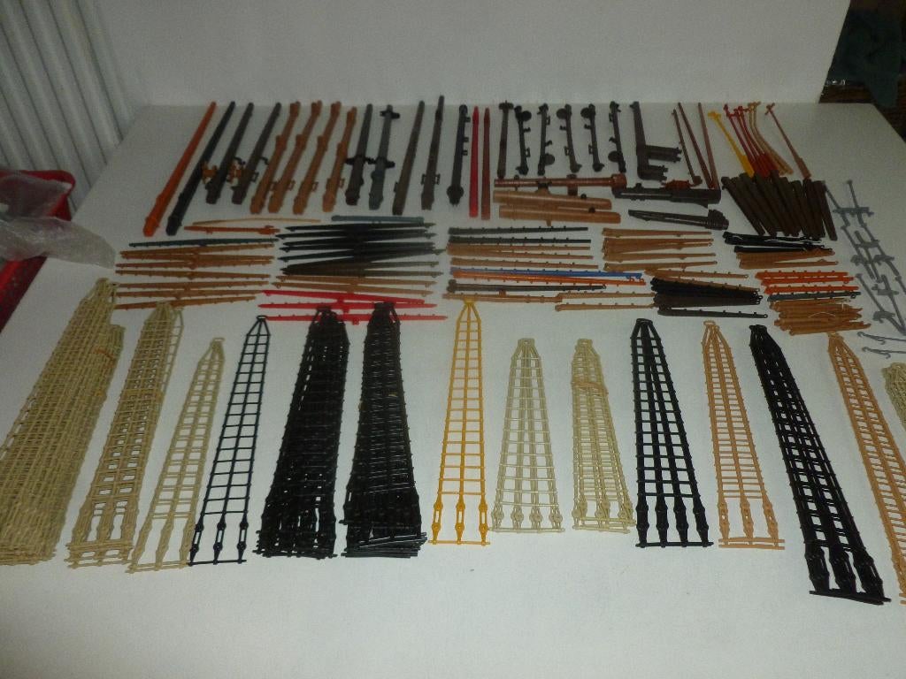 Playmobil Onderd. Masten+Ra+Want(Klimmast) Per Stuk Vanaf, Ophalen of Verzenden, Gebruikt, Los playmobil