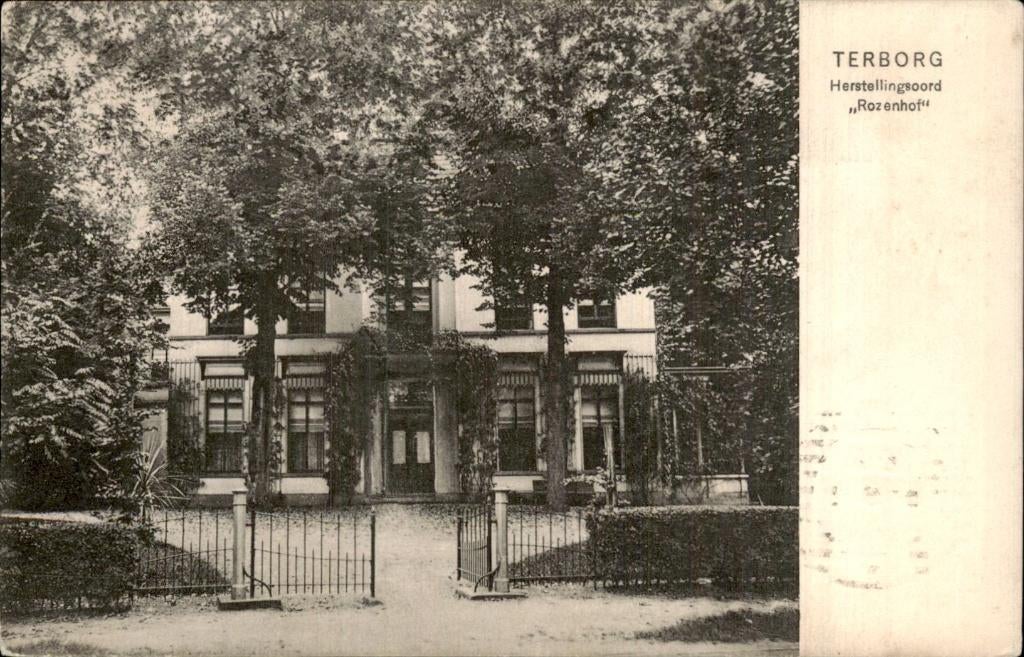 Terborg - Herstellingsoord - Rozenhof, Ophalen of Verzenden, Voor 1920, Gelopen, Gelderland