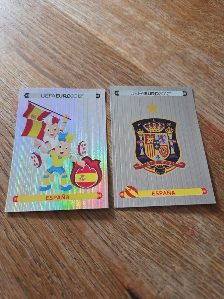 Panini EK 2012 Spanje, Ophalen of Verzenden, Zo goed als nieuw, Buitenlandse clubs, Poster, Plaatje of Sticker