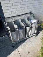 Wasmand grijs, Ophalen, Zo goed als nieuw, Grijs, Overige typen