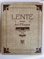 Lente - Jac. P. Thijsse (Boek inclusief spaarplaatjes), Ophalen of Verzenden, Gelezen, Plaatjesalbum