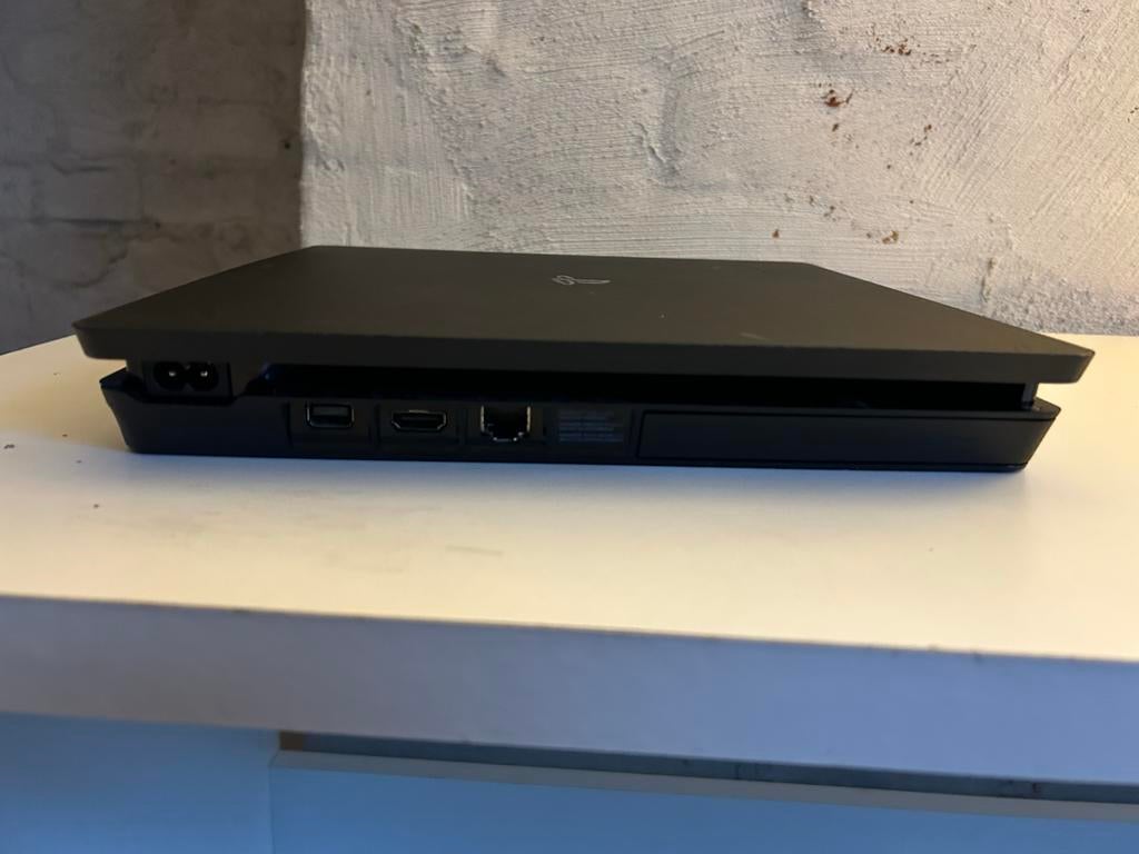 PlayStation 4 Slim 500GB - Zwart, Ophalen, Zonder controller, Slim, 500 GB