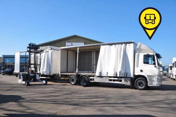 DAF CF 450 6X2 DRACO AHW+MOFFETT KOOIAAP COMBI (bj 2022), Auto's, Vrachtwagens, ABS, Achteruitrijcamera, Adaptive Cruise Control