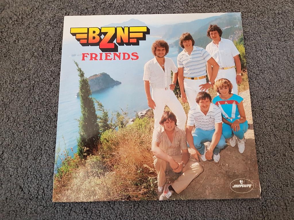 LP:  BZN  -  Friends   (1981), Cd's en Dvd's, Vinyl | Pop, Ophalen of Verzenden, Gebruikt, 12 inch