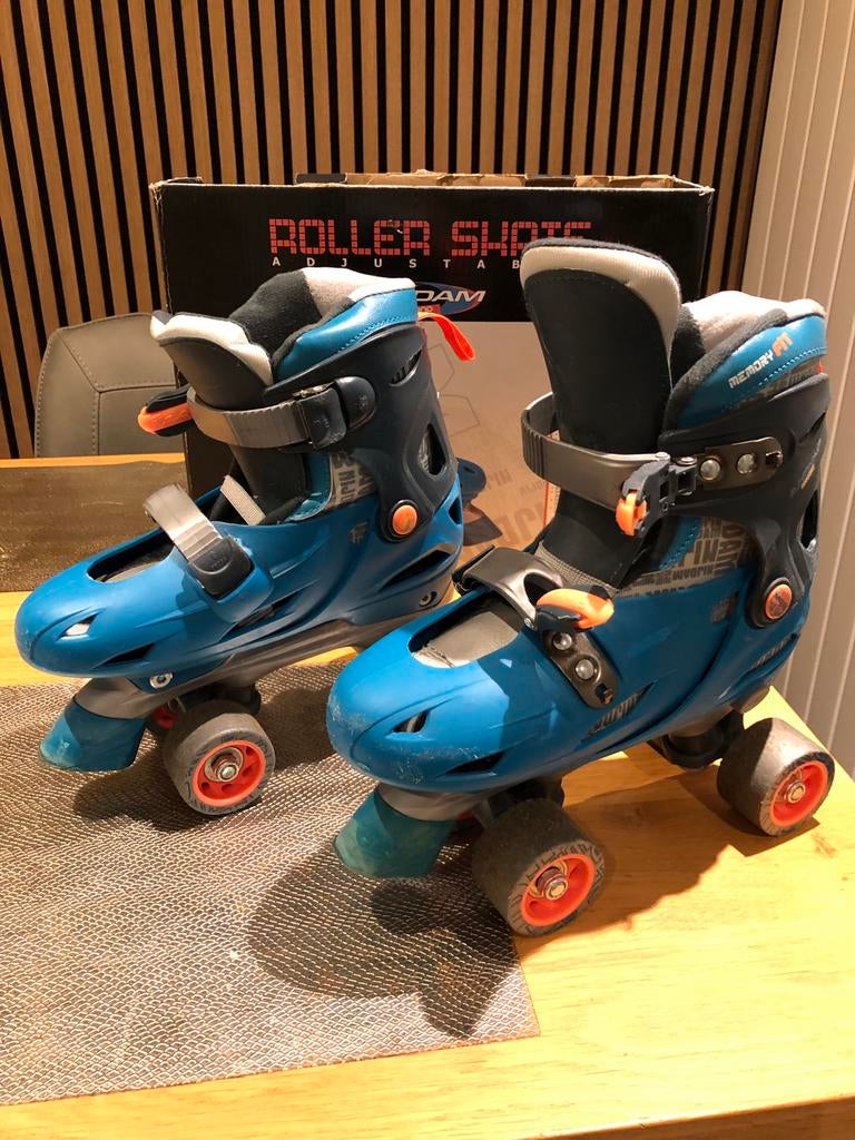 Nijdam rolschaatsen 34-37, Kinderen en Baby's, Ophalen, Zo goed als nieuw