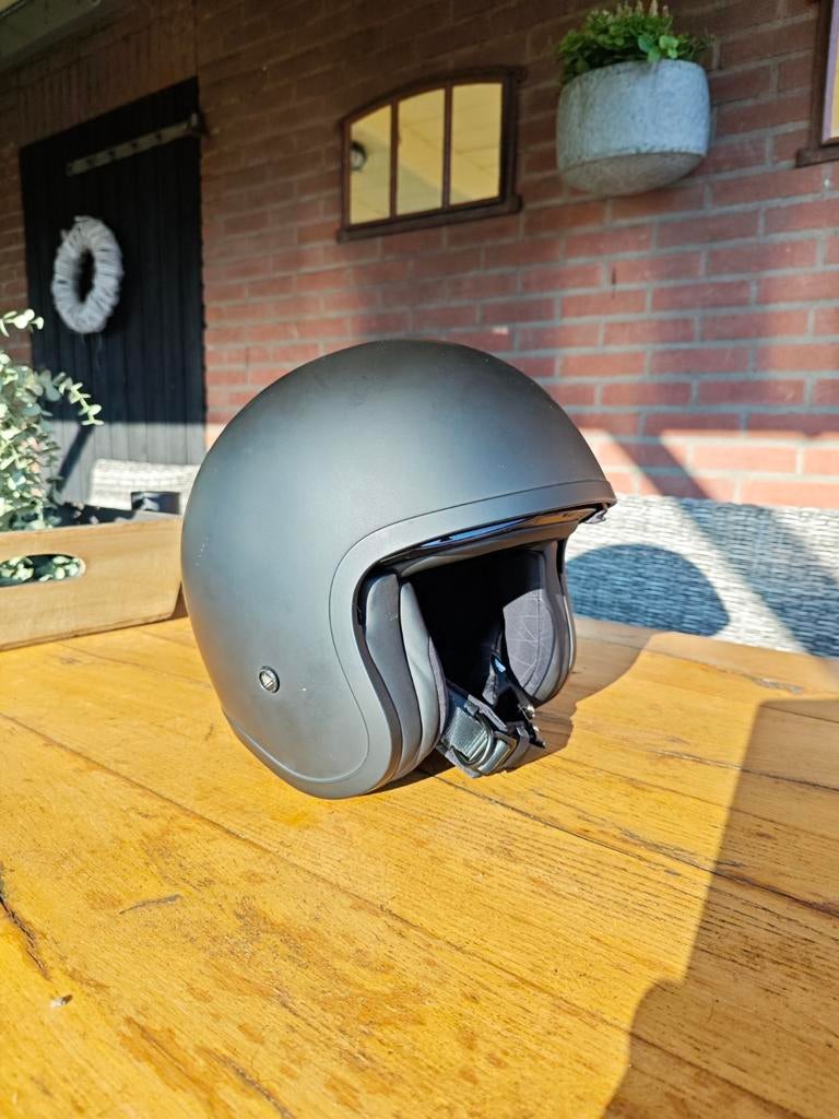 LS2 Spitfire helm maat L - brommer helm, Ophalen of Verzenden, Nieuw, Large