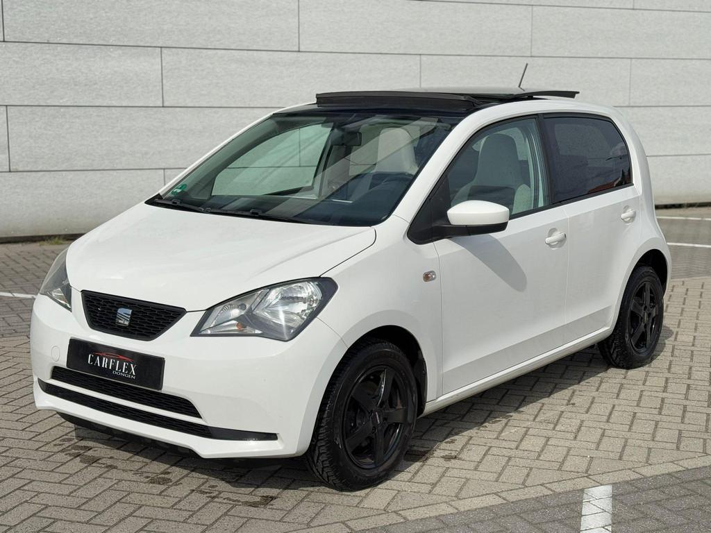 SEAT Mii 1.0 Style DAK/NAVI/STOELVERW., Voorwielaandrijving, Euro 5, Stof, Gebruikt
