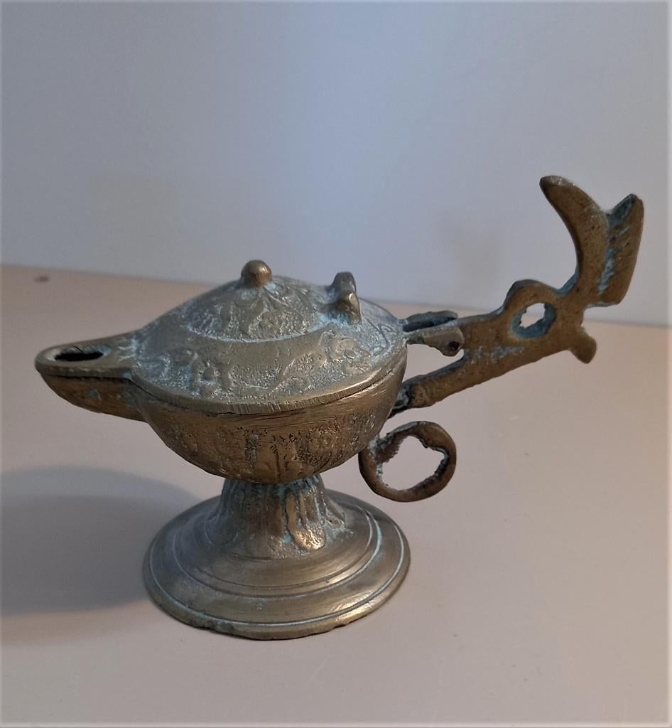 Olielamp, Antiek en Kunst, Antiek | Lampen, Ophalen of Verzenden