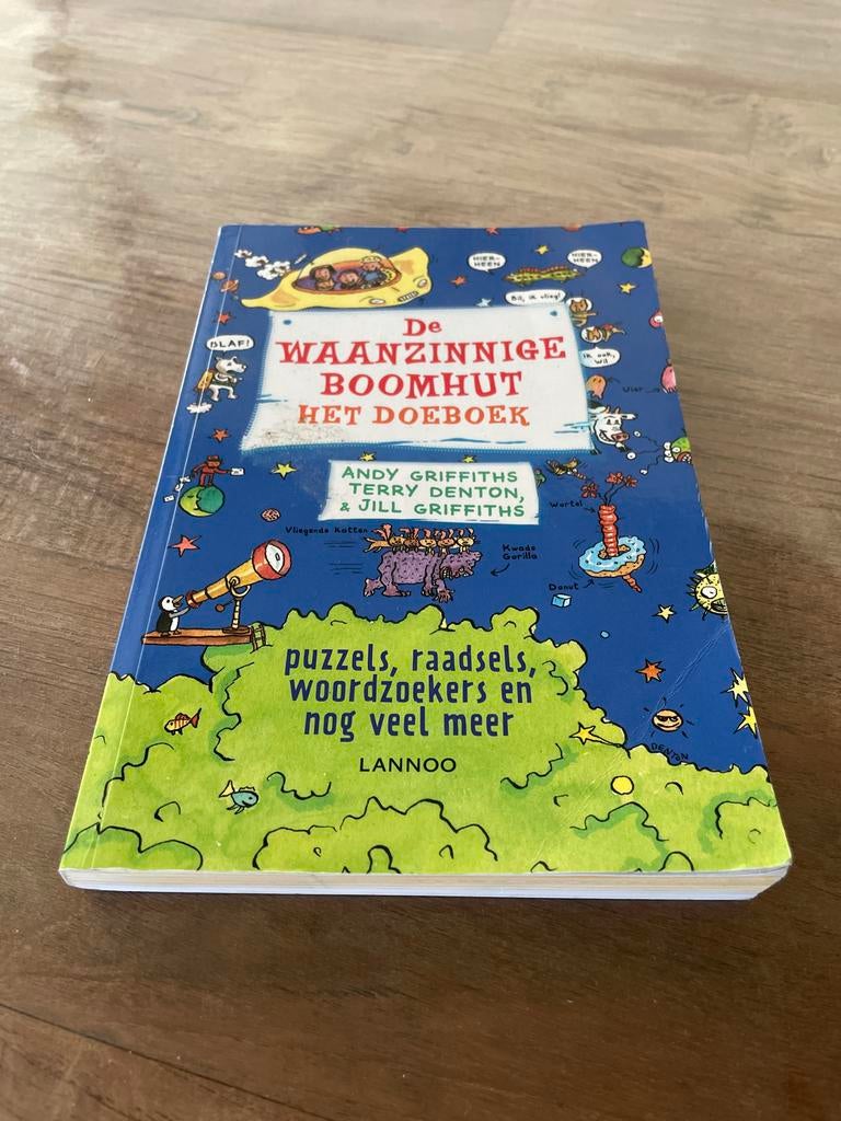 De Waanzinnige Boomhutten doeboek - Ongebruikt, Ophalen of Verzenden, Zo goed als nieuw