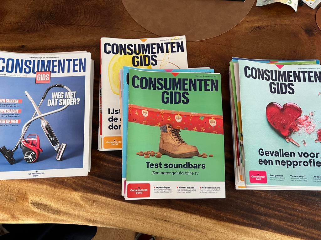 Consumentengids 43x 2020-2025, Boeken, Ophalen of Verzenden, Zo goed als nieuw