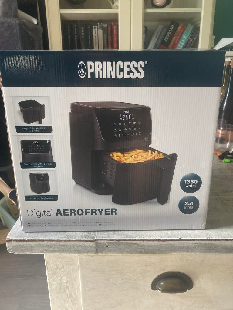 Princess Digitale Aerofryer 3.5 liter - nieuw in doos, Witgoed en Apparatuur, Airfryers, Ophalen of Verzenden, Zo goed als nieuw