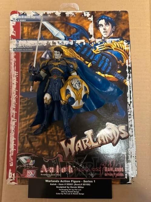 Warlands -- Aalok the vampire prince, Verzamelen, Poppetjes en Figuurtjes, Zo goed als nieuw, Ophalen of Verzenden