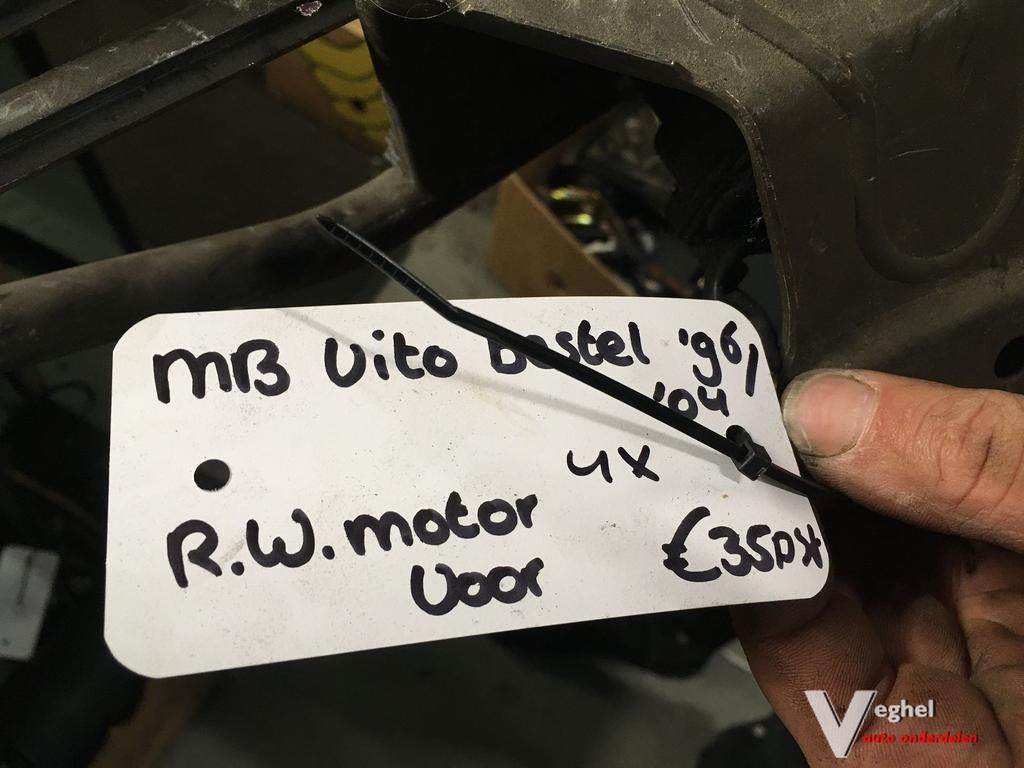 Mercedes Vito 1996/2004 Ruitenwissermotor met mechaniek, Auto-onderdelen, Gebruikt, -, -, Ophalen of Verzenden