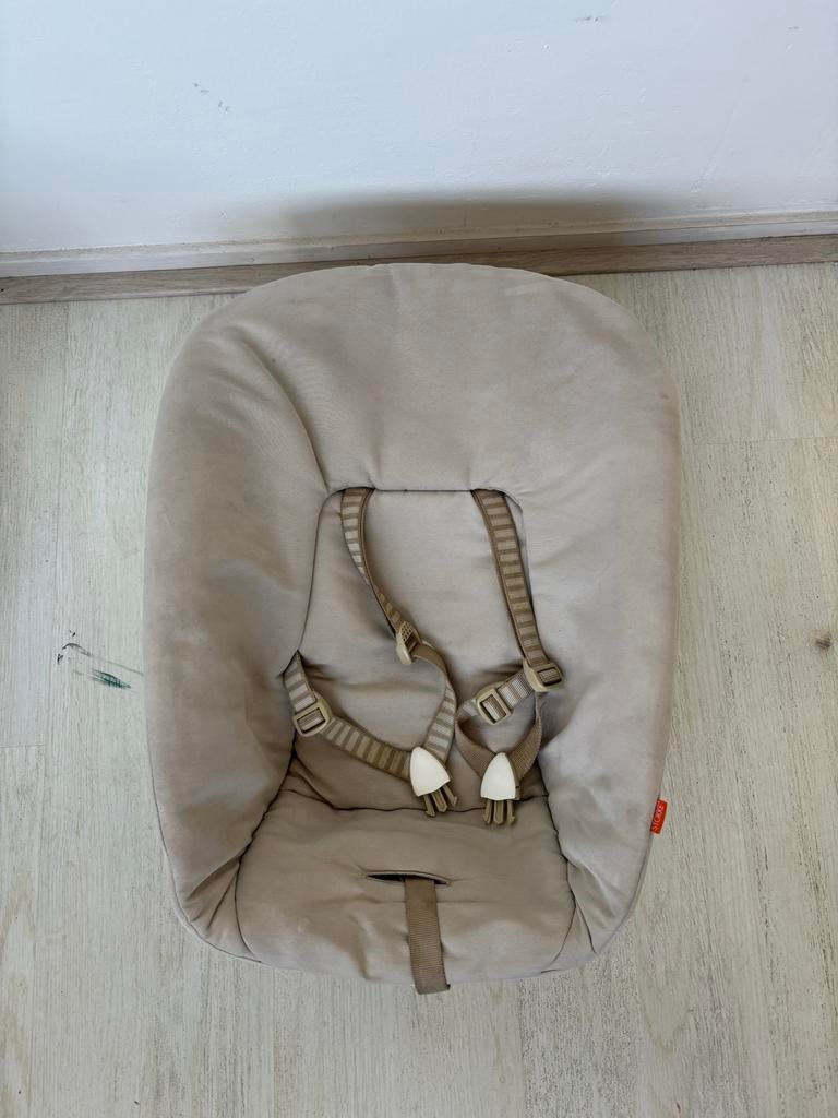 Stokke Newborn Kuip voor Tripp Trapp - Zo goed als nieuw, Ophalen of Verzenden, Gebruikt, Overige typen, Gordel(s)