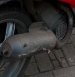 2 takt uitlaat Peugot verticaal orgineel, Ophalen, Gebruikt