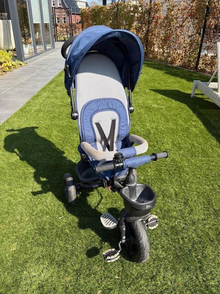 Multifunctionele driewieler (Kinderkraft Aveo), Fietsen en Brommers, Fietsen | Driewielers, Zo goed als nieuw, Duwstang, Verstelbare zitting
