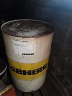 Olievat, pomp en lekbak, Ophalen