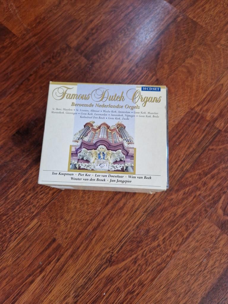 Beroemde Nederlandse Orgels - 10 CD Boxset, Cd's en Dvd's, Cd's | Klassiek, Boxset, Overige typen, Ophalen of Verzenden, Zo goed als nieuw