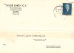 Andre Ebben CV, Cuyk - 02.1953 - briefkaart, Postzegels en Munten, Ophalen of Verzenden, Briefkaart