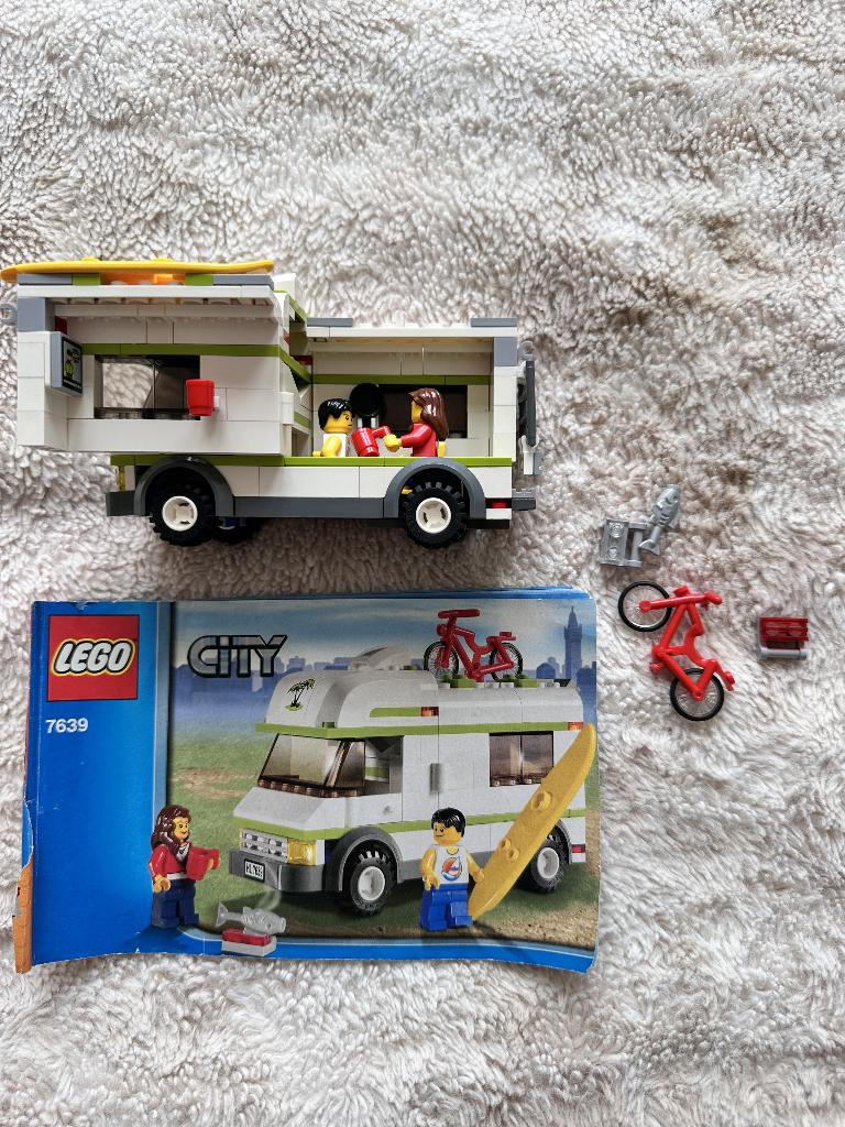 Lego City 7639 Camper, Lego, Ophalen of Verzenden, Complete set, City