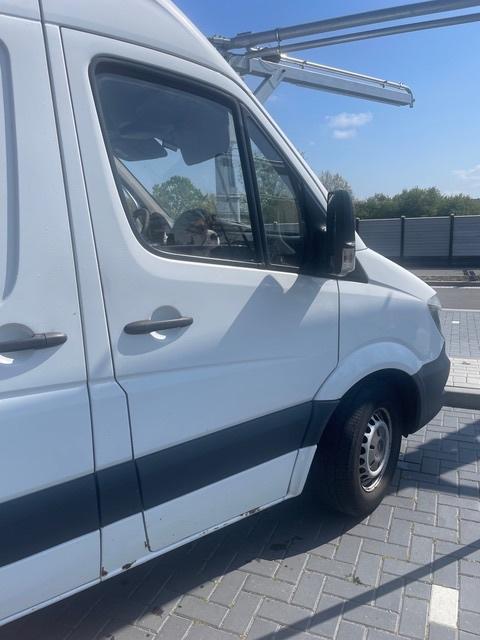 Mercedes-Benz Sprinter 2.1 CDI 95KW 2014, Euro 5, Stof, Zwart, 129 pk