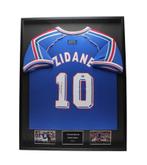 Zinedine Zidane Frankrijk 1998 ingelijst gesigneerd Shirt, Buitenlandse clubs, Soccersignings.nl, Shirt, Nieuw