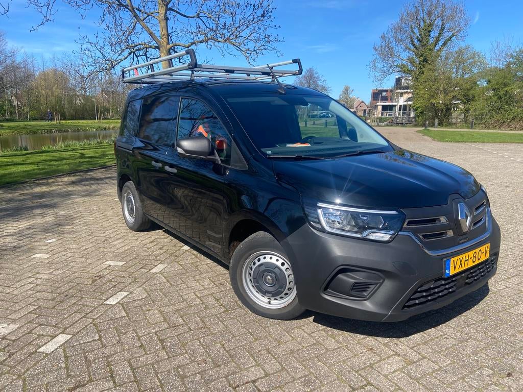 Renault Kangoo Van E-tech L1 22 Kw, Zwart, Auto's, Stof, Elektrische ramen, Zwart, Renault