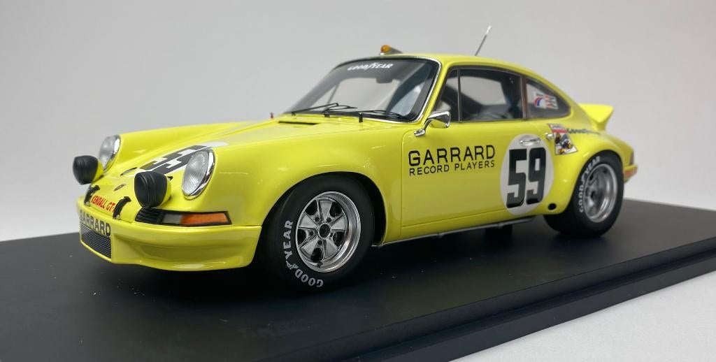 Spark 1:18 Porsche 911 Carrera RSR #59 winne 12h Sebring '73, Overige merken, Auto, =, Nieuw